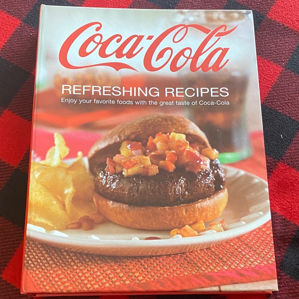 Coca-Cola Recipe Book with Red and Black Cover